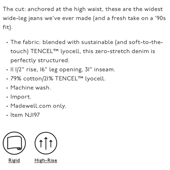 Madewell Superwide-Leg Jeans in Lessard Wash - Picture 6 of 6